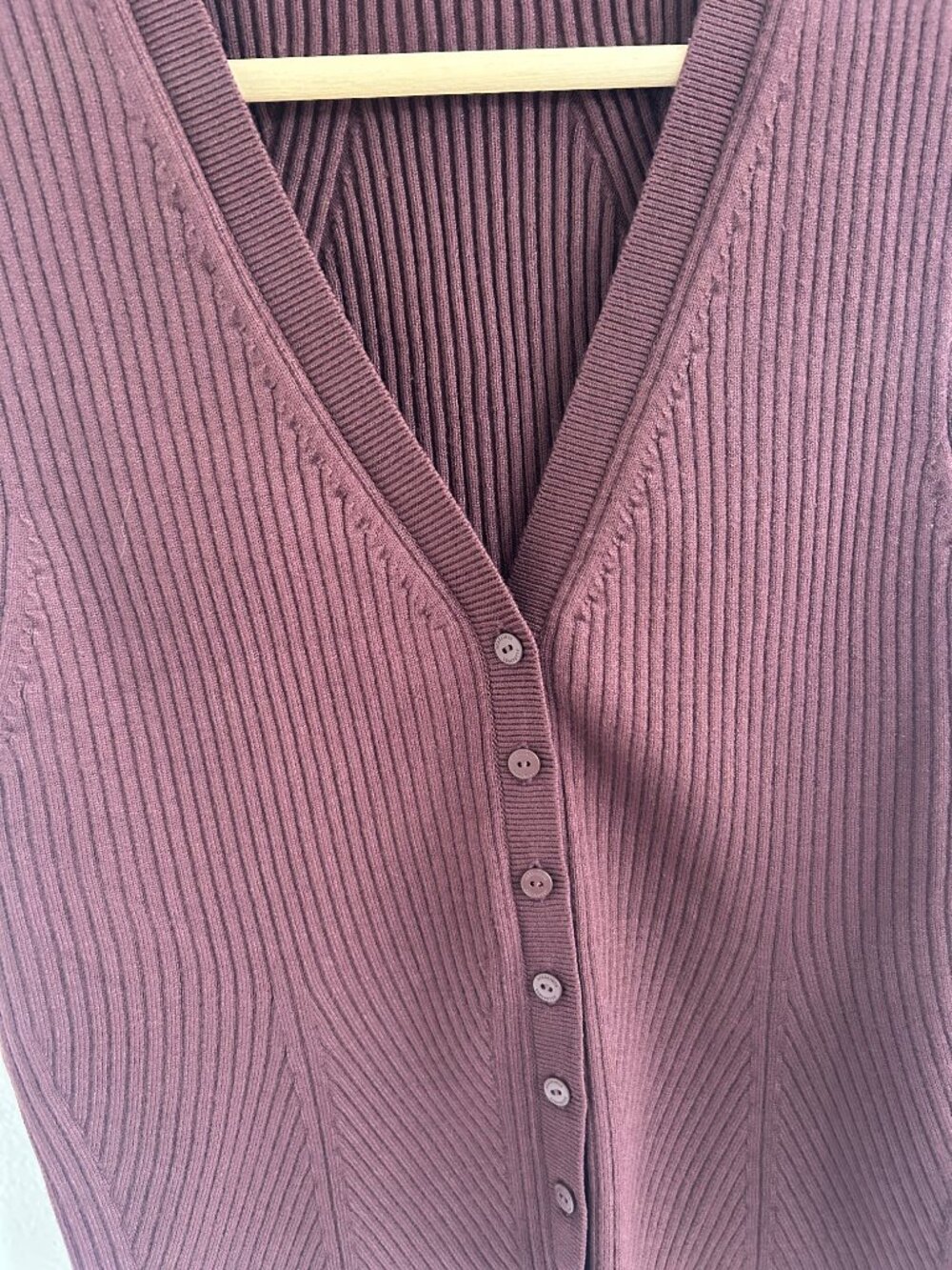 All Saints Cruz Ribbed Knitted Vest NWT - Picture 6 of 7
